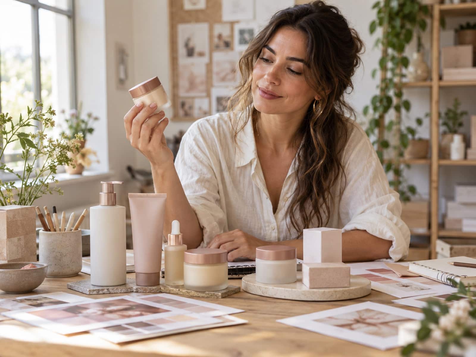 Beauty creator developing her own skincare collection